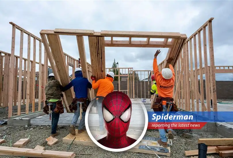 Web-Slinger reports on the housing market's nosedive as high mortgage rates and economic jitters send builders into a slump, with price cuts becoming the new normal. Looks like even superheroes need affordable housing!