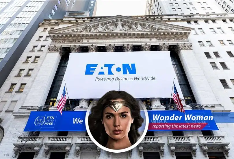 Wonder Woman investigates Eaton's recent earnings report, dissecting its AI-driven growth, tariff challenges, and leadership transition with a touch of humor and Amazonian wisdom.