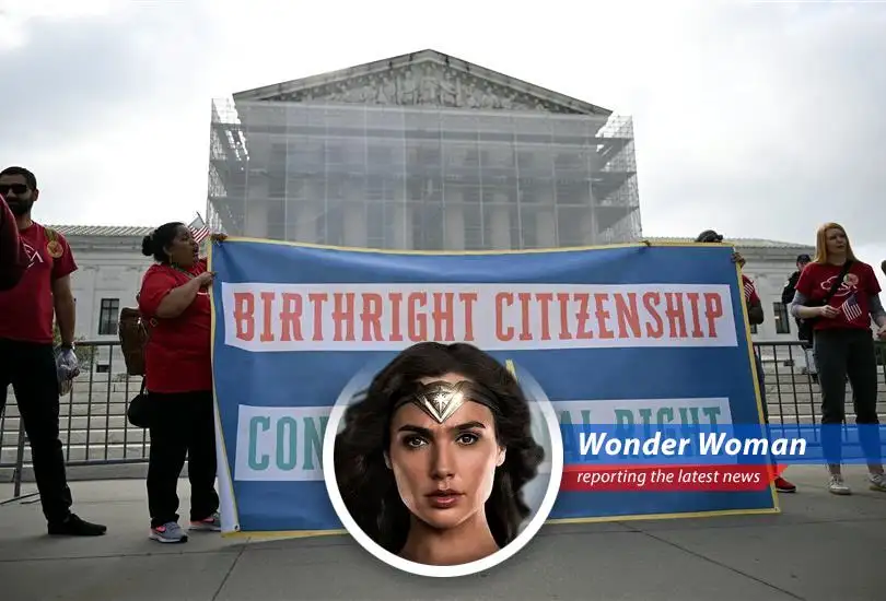 Wonder Woman investigates the Supreme Court's decision on universal injunctions, finding a legal battleground with implications for birthright citizenship and the balance of power.