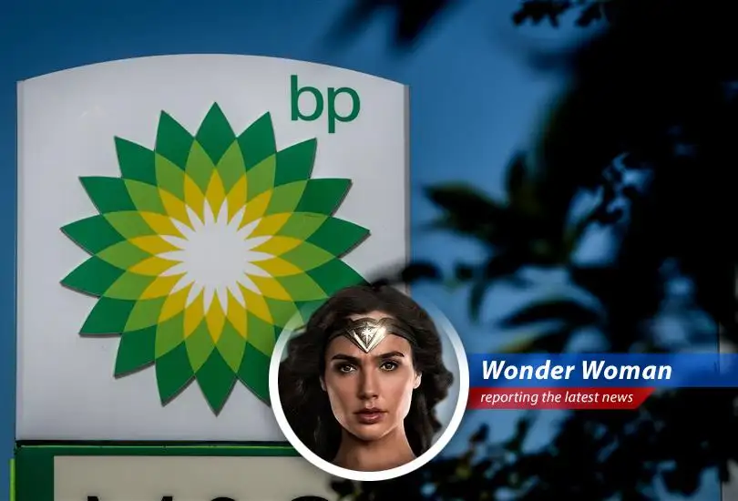 Wonder Woman investigates the rumors of Shell acquiring BP, finding no truth to the claims and highlighting the complexities of such a merger.