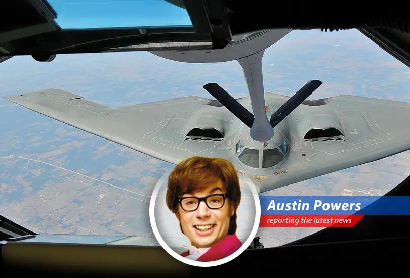 Word is, the Yanks are eyeing Iran's nuclear gaffs with a HUGE bomb. But is this the real McCoy, or just a load of Austin Powers-style blue balls?
