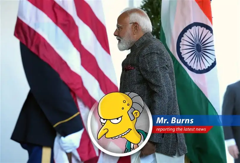 X (formerly Twitter, bah!) gets a slap on the wrist from India, but Burns thinks he's next!