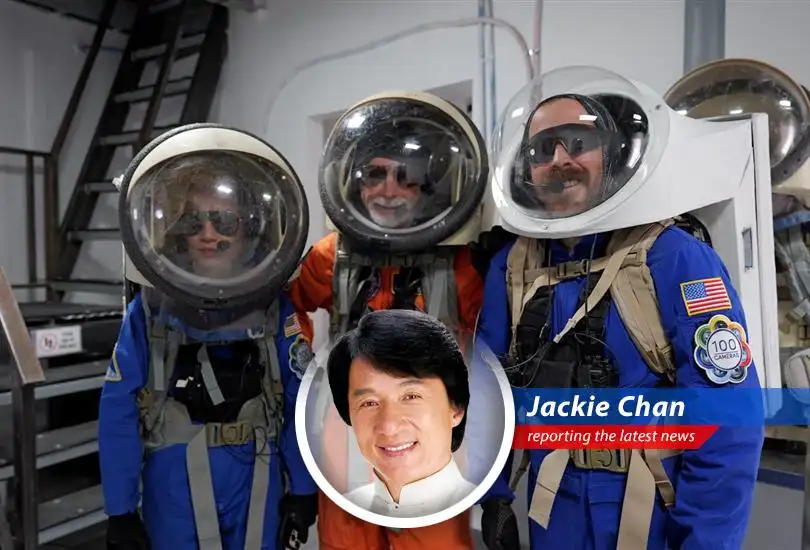 Your favorite action star shares his hilarious take on a Utah research station simulating life on Mars, complete with space suits and breakfast meetings!