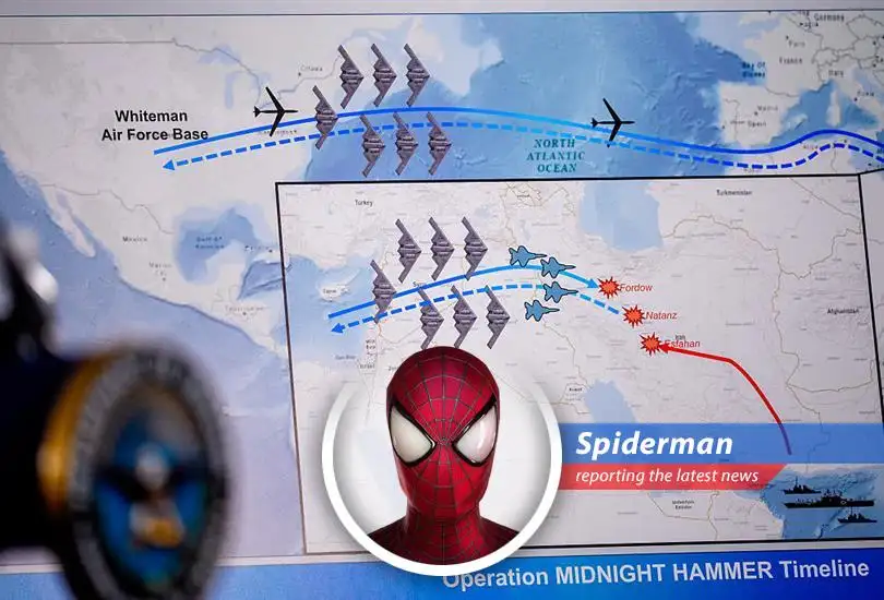 Your friendly neighborhood Spider-Man breaks down the escalating tensions between Iran and Israel, the U.S. involvement, and the potential fallout, with a healthy dose of web-slinging wit.