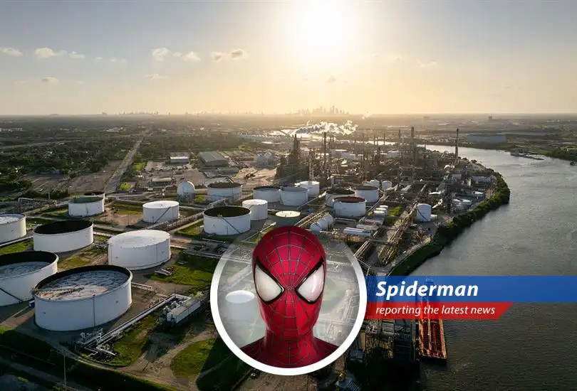 Your friendly neighborhood Spider-Man reports on the chaotic oil market following a brief price surge and subsequent drop after a ceasefire agreement.