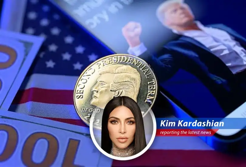 Your girl Kim K. breaks down Trump's latest crypto craze and those boujee $1.5 million dinners – is this real life?