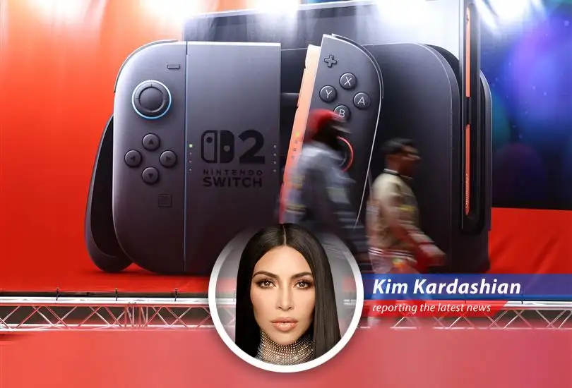 Your girl Kim K dishes on Nintendo's Switch 2 sales projections, tariff troubles, and why Mario is STILL a relevant king.