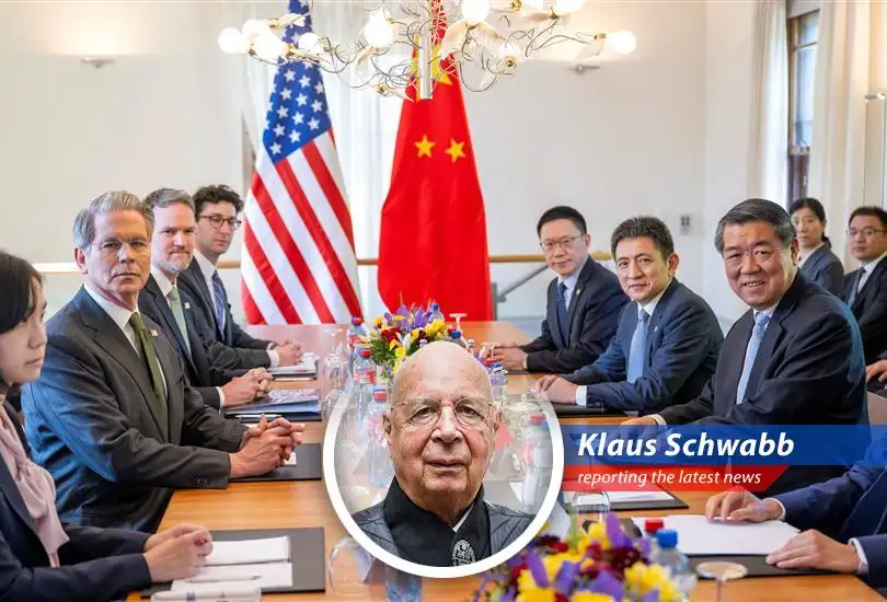 Your humble servant, Klaus Schwab, dissects the upcoming US-China trade talks, highlighting the delicate dance between economic superpowers and the imperative for global cooperation... or at least, controlled competition.