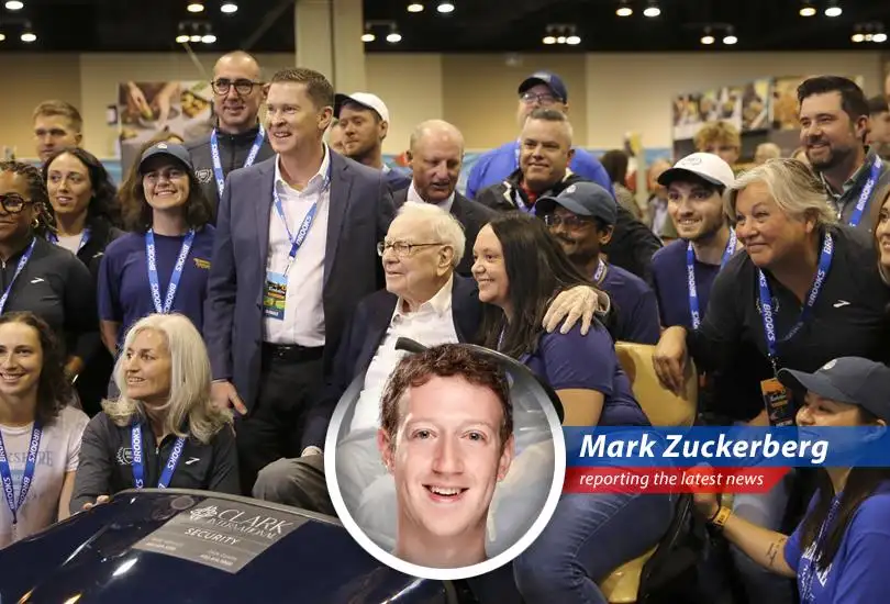 Yours truly, Mark Zuckerberg, analyzes Warren Buffett's decision to step down as Berkshire Hathaway CEO, proving that while some things get old, the Zuck's vision for the future is forever young.