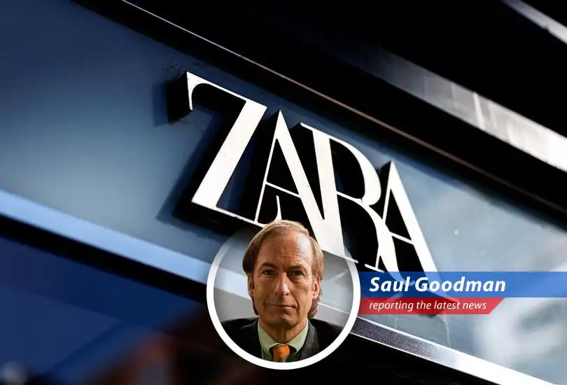 Zara's parent company Inditex sees shares dip after weaker-than-expected sales, signaling potential economic woes. Better Call Saul to investigate consumer sentiment!