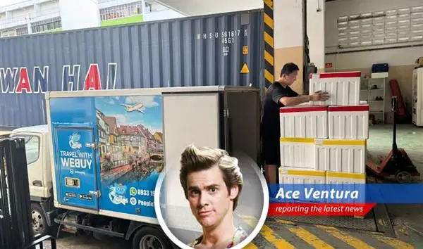 A wild report on how discounted Chinese exports are impacting Asian economies, featuring deflationary pressures, trade tensions, and yours truly, Ace Ventura, Pet Detective, on the case! image