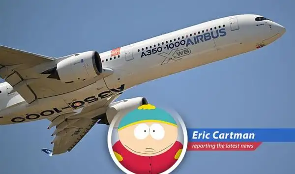 Airbus cleans up at the Paris Air Show while Boeing hides under a rock, probably crying. Deals are flying faster than Kenny can die! image
