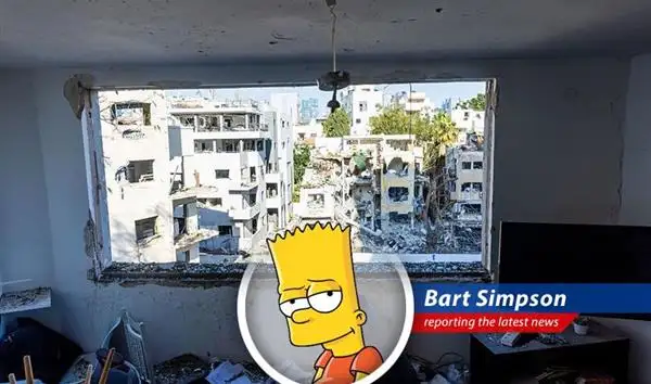 Bart Simpson reports on the escalating tensions between Israel and Iran, market jitters, and some weird AI avatar stuff in China. Cowabunga! image