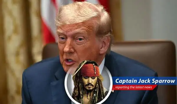 Captain Jack Sparrow reports on Trump's new 50% copper tariff, sending prices soaring and investors scrambling like crabs on a hot beach. image