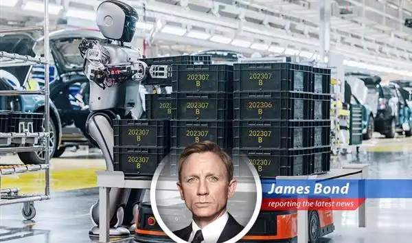 China's factories are rapidly adopting AI and robotics, posing a competitive threat and raising concerns over global trade relations. As always, 007 is on the case!