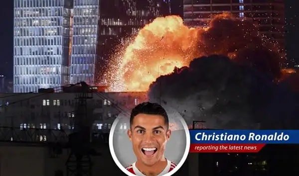 Cristiano Ronaldo weighs in on the escalating tensions between Israel and Iran, bringing his signature flair to a serious situation. image