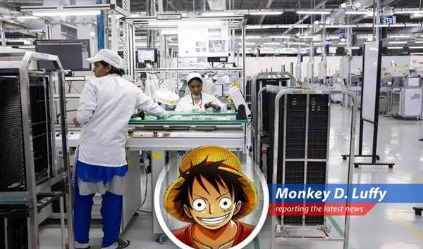 Luffy here, reporting on how India's gearing up to be a major player in global manufacturing, attracting companies from all over like a giant meat platter! image
