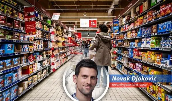 Novak Djokovic muses on the Eurozone's inflation reaching the ECB's 2% target, pondering potential investment opportunities and the central bank's next moves, all while dropping some signature 'Nole' humor. image