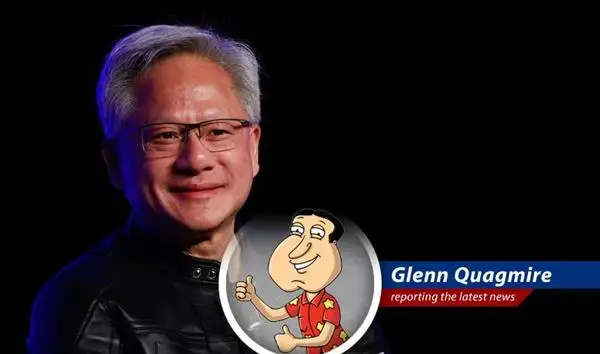 Nvidia's CEO Jensen Huang visits London Tech Week, showering the UK with praise and sparking excitement, much like I do when I see a lady with a pulse! image