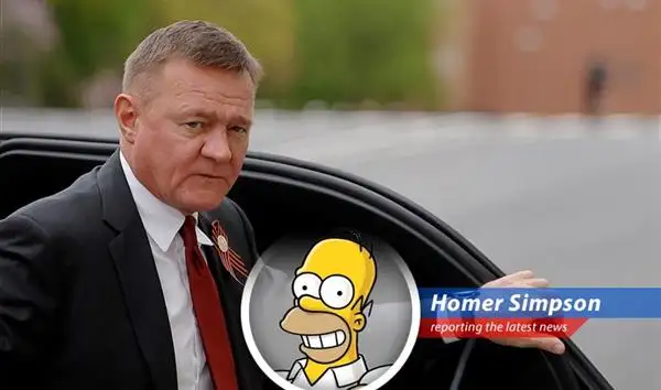 Putin's transport guy gets the boot and then...kaboom? Sounds like a job for Detective Marge! image