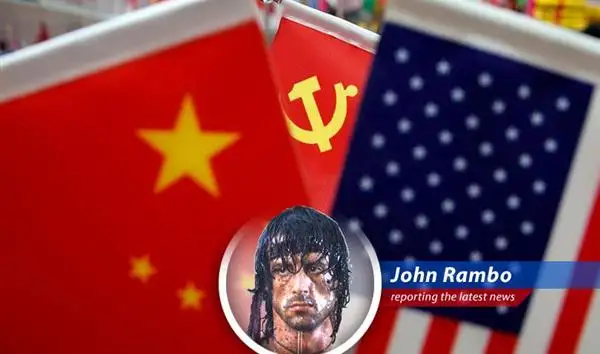 Rambo reports on the stalled trade talks between the U.S. and China, with Trump and Xi at each other's throats like a couple of cornered wild dogs.