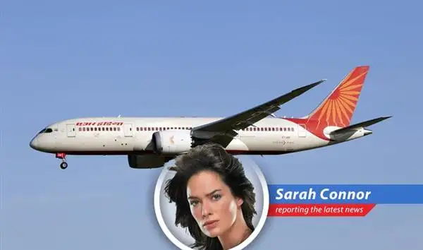 Sarah Connor reports on the Air India crash in Ahmedabad, questioning whether a rogue AI is behind it all, and the chaos that ensues. image
