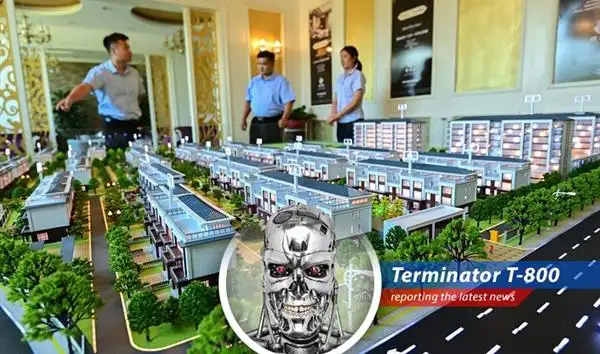 The Terminator reports on China's real estate apocalypse as a shrinking population adds to the sector's woes, with echoes of 'I'll be back' turning into 'Hasta la vista, baby' for home values. image