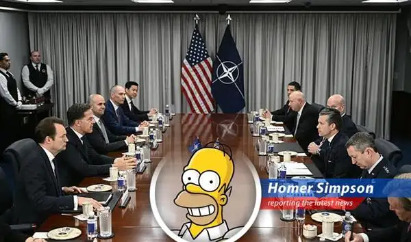 Uncle Sam wants NATO to cough up 5% of their GDP for defense, but some countries are dragging their feet faster than I run from a donut truck! image