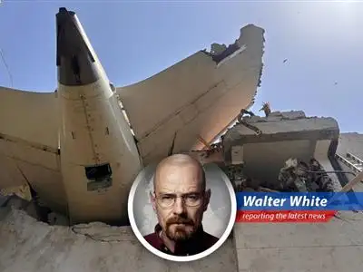 A Boeing 787 Dreamliner crashes shortly after takeoff in India, raising questions about safety and Boeing's future, because sometimes, things just go south... faster than you can say 'Heisenberg'. image