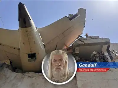 A Boeing 787 crashes shortly after takeoff in India, casting a pall over international skies and leaving many to ponder the fragility of flight and the shadow of unforeseen events. image