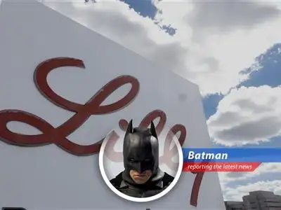 A Dark Knight's take on the escalating battle in the weight loss drug market, where billions are at stake and even Batman might consider a cheat day... or not. image
