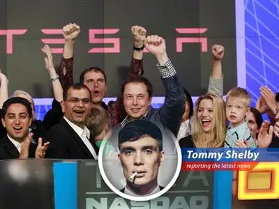 A Peaky Blinder's take on Tesla's wild ride from IPO darling to Elon Musk's autonomous ambitions, political storms, and Wall Street skepticism. image
