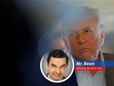 A ceasefire holds (for now!) between Israel and Iran, markets jump for joy, and Mr. Bean tries to make sense of it all with the help of Teddy and a rubber chicken. image