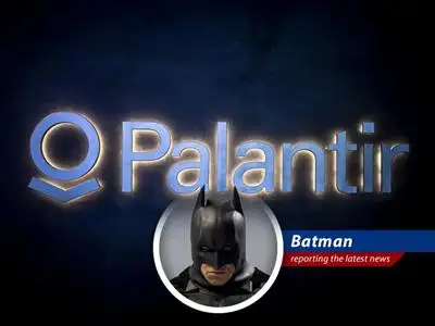 A dark knight's take on today's financial headlines, where fortunes rise and fall faster than a criminal off a Gotham skyscraper. image