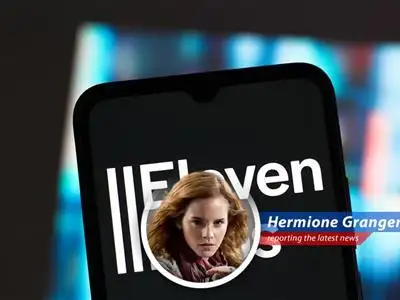 A detailed look at how AI voice startup ElevenLabs plans to expand globally and launch an IPO within five years, with Hermione Granger's witty commentary. image