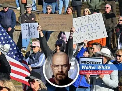 A federal judge Heisenberg'd the North Carolina Supreme Court race, keeping disputed ballots in the count and potentially securing a Democratic victory. Looks like someone's chemistry didn't quite cook right! image