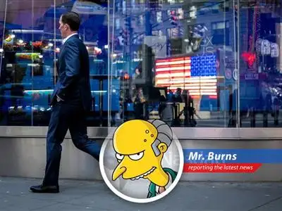 A frail but fiendishly clever look at market movements, Boston Scientific's blunder, Wells Fargo's waffling, and Nvidia's numbers – all approved by C. Montgomery Burns himself! image