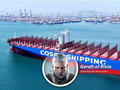 A grim report on the declining US exports, trade wars, and the potential impact on small businesses and retailers, seen through the weary eyes of a Witcher. image