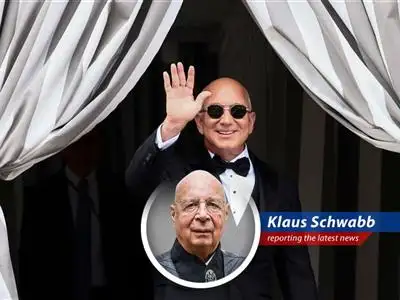 A look at Jeff Bezos' recent stock sale, his lavish wedding, and how it all fits into the grand scheme of stakeholder capitalism and the Fourth Industrial Revolution. Prepare for synergistic solutions! image