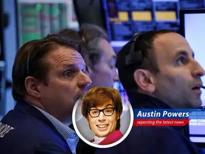 A look at how dividend ETFs are gaining traction amidst market volatility, with a twist of Austin Powers charm. image