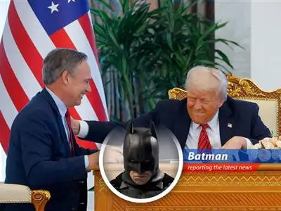 A look at the business leaders who joined President Trump in Saudi Arabia, the deals being made, and the quid pro quo at play, all through the eyes of Gotham's watchful protector. image