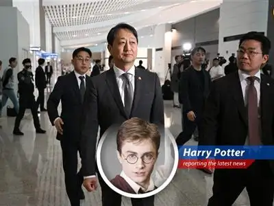 A magically amusing report on the trade talks between South Korea and the United States, where tariffs might vanish faster than Gilderoy Lockhart's memory. image