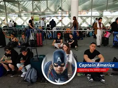 A massive power outage sweeps across Spain and Portugal, causing chaos and raising questions. Captain America investigates! image