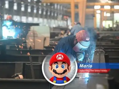 A private survey shows China's manufacturing unexpectedly jumped back into growth, leaving us all saying 'It's-a me, Mario!' image