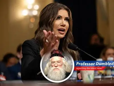 A reflection on the recent misinterpretations and potential suspensions of habeas corpus in the United States, viewed through the wise and whimsical lens of Albus Dumbledore. image