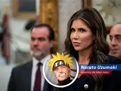 A report on the recent purse theft involving Homeland Security Secretary Kristi Noem, a slippery suspect, and enough plot twists to make even Kakashi scratch his head! image