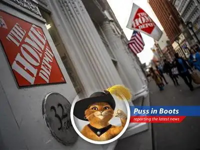 A survey reveals U.S. contractors' optimism for Home Depot despite economic uncertainties, with a paw-sitive outlook for the latter half of 2025. Seems like the big bad wolf might not blow this house down! image