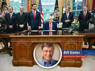 A tongue-in-cheek look at Trump's trade agreement with the UK, filled with more questions than answers and a dash of Bill Gates' humor. image