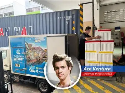 A wild report on how discounted Chinese exports are impacting Asian economies, featuring deflationary pressures, trade tensions, and yours truly, Ace Ventura, Pet Detective, on the case! image