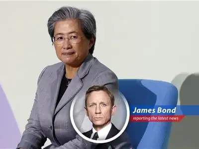 AMD's Q1 earnings beat expectations despite AI chip export controls, projecting a strong revenue forecast while navigating geopolitical headwinds with characteristic Bond-esque cool. image